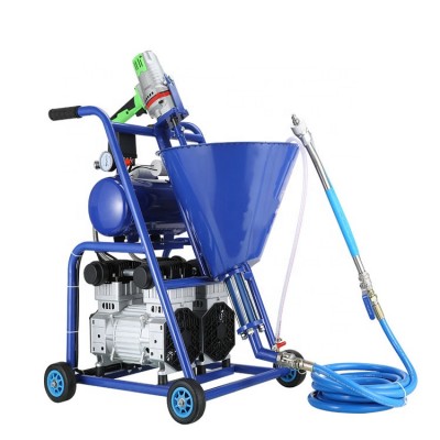 light weight easy for 1 person to handle Wall Spraying Mini Cement Spray Auto Plastering Machine