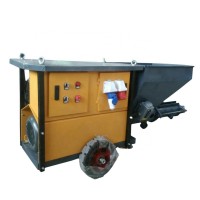 Wall Automated Cement Plastering Tool In Motar Spraying Machine