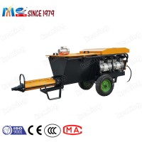 Electrical Diesel Screw Pump Cement Spray Mortar Plastering Machine for Sale