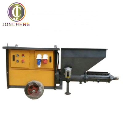 low price automatic india wall plastering machine for sand spraying